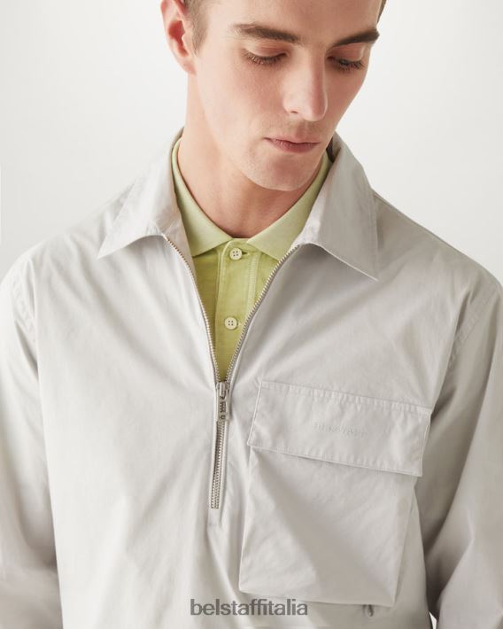 vestiario Belstaff polo della cambusa tintura in capo cotone giallo lime uomini H2DD6J158