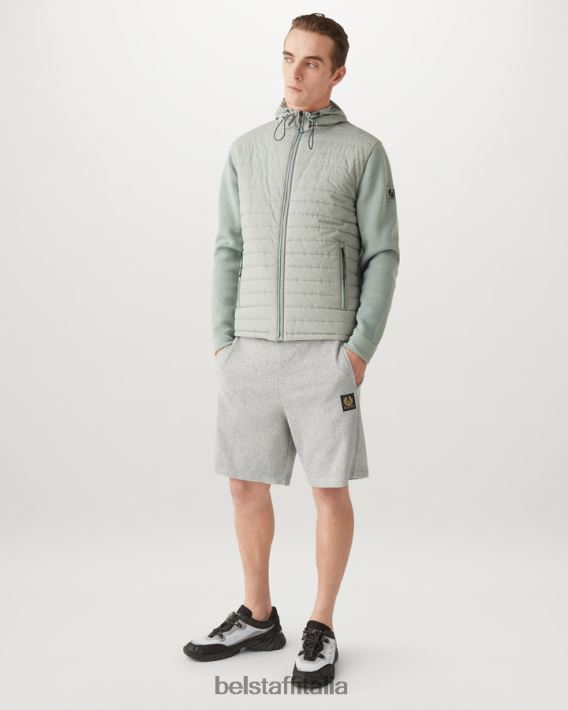 vestiario Belstaff pantaloncini da trawler spugna vecchia erica argentata uomini H2DD6J323