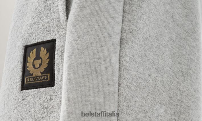 vestiario Belstaff pantaloncini da trawler spugna vecchia erica argentata uomini H2DD6J323