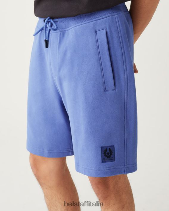 vestiario Belstaff pantaloncini della tuta cotone felpato color malva uomini H2DD6J334