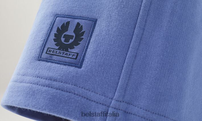 vestiario Belstaff pantaloncini della tuta cotone felpato color malva uomini H2DD6J334