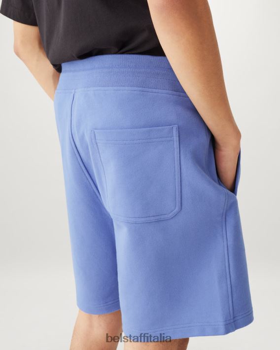 vestiario Belstaff pantaloncini della tuta cotone felpato color malva uomini H2DD6J334