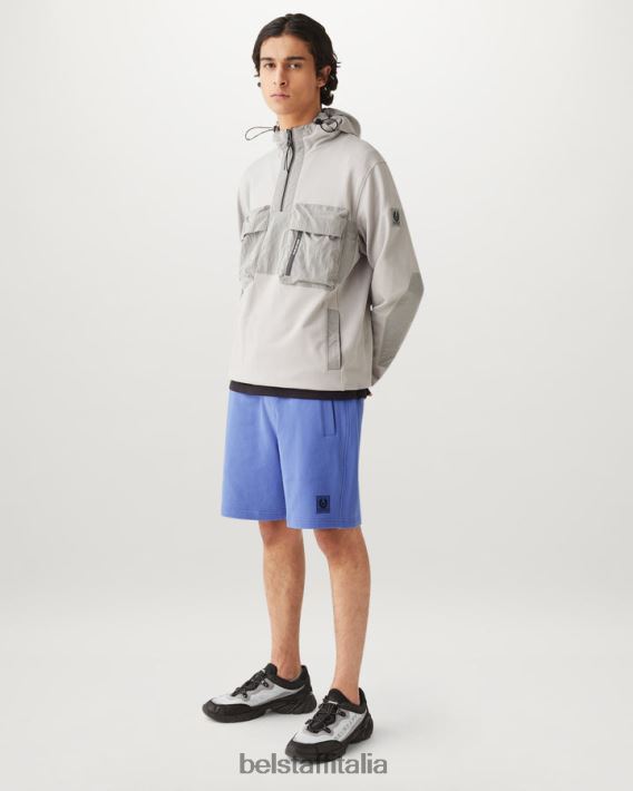 vestiario Belstaff pantaloncini della tuta cotone felpato color malva uomini H2DD6J334